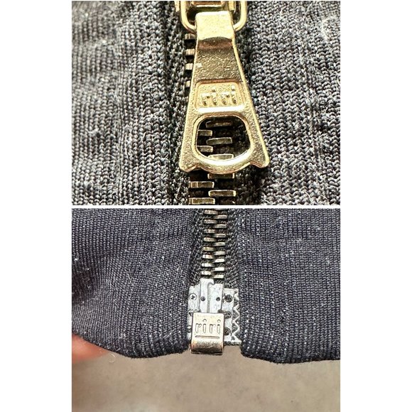 Minimalist black THEORY track jacket mock/high collar Sz P - Picture 4 of 6